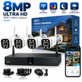 Komplet video nadzora 8MP WiFi – 4 kamera + NVR