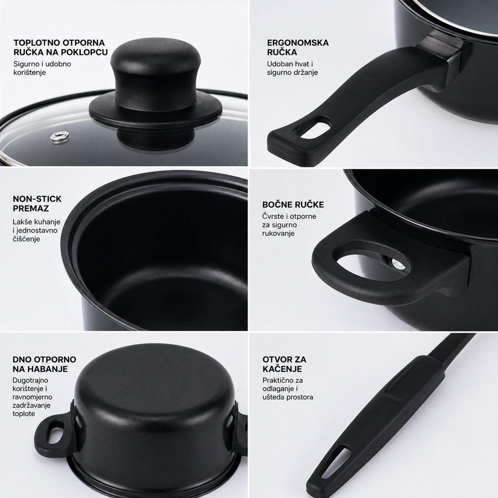 ROYAL MARK – Set posuđa 13 delova