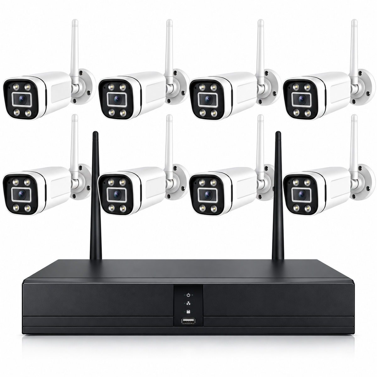 Komplet video nadzora 8MP WiFi – 8 kamera + NVR