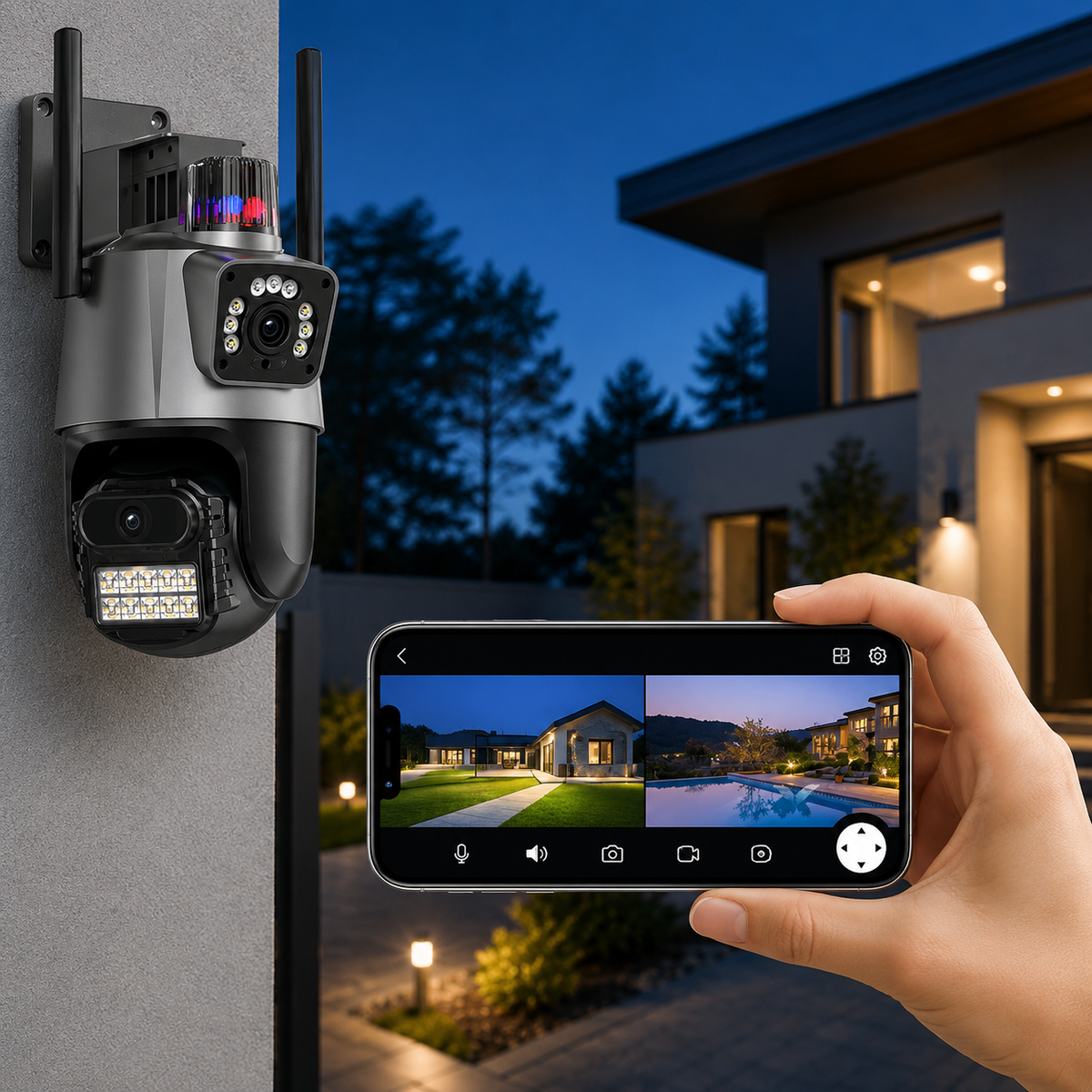 Smart Dual kamera sa 2 sočiva