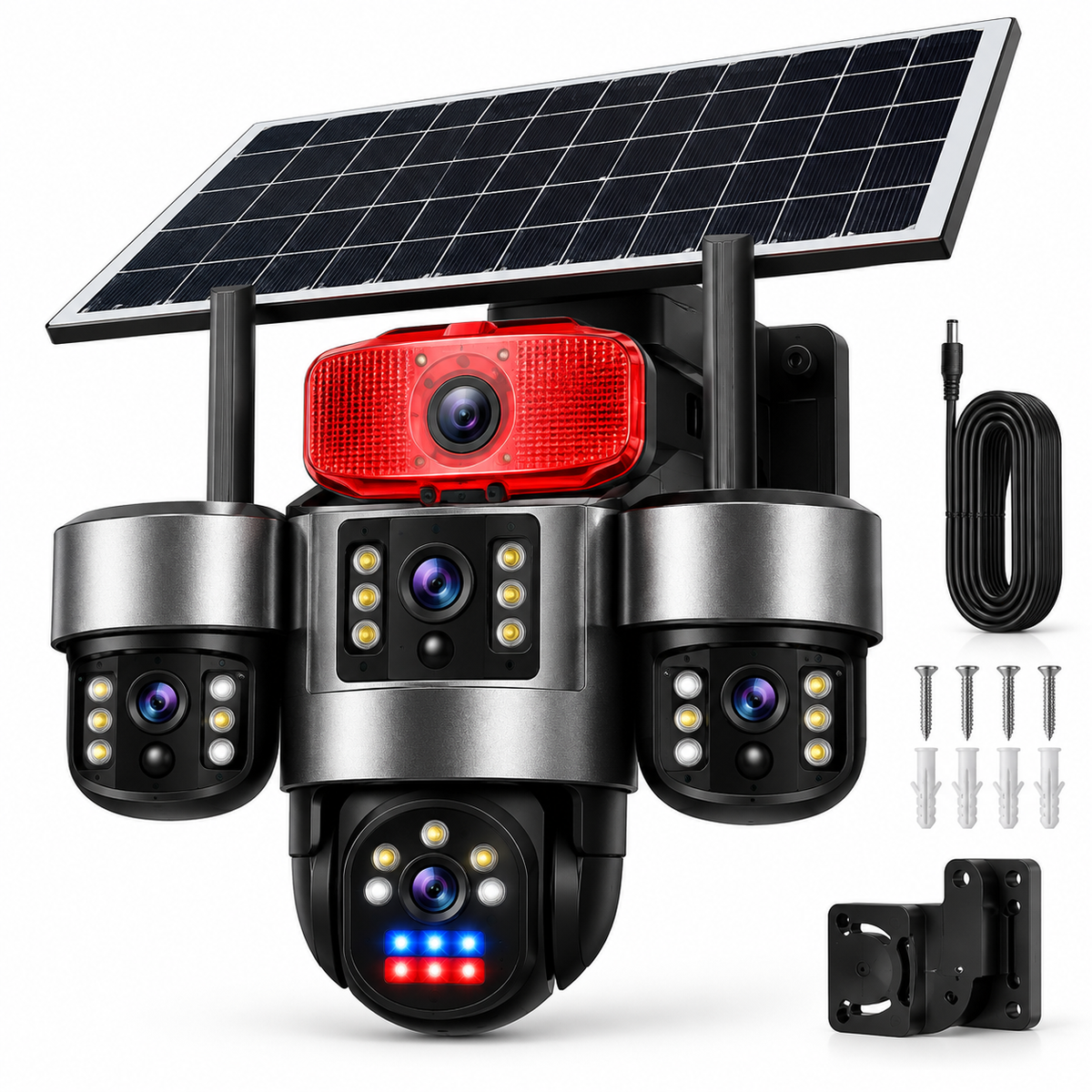 AOV 6K Solarni Sigurnosni Sistem sa Kamerama